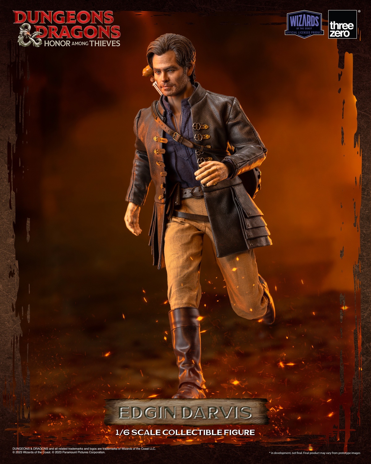 [สั่งจอง] Threezero 3Z05330W0 1/6 : Dungeons & Dragons Honor Among Thieves - Edgin Darvis