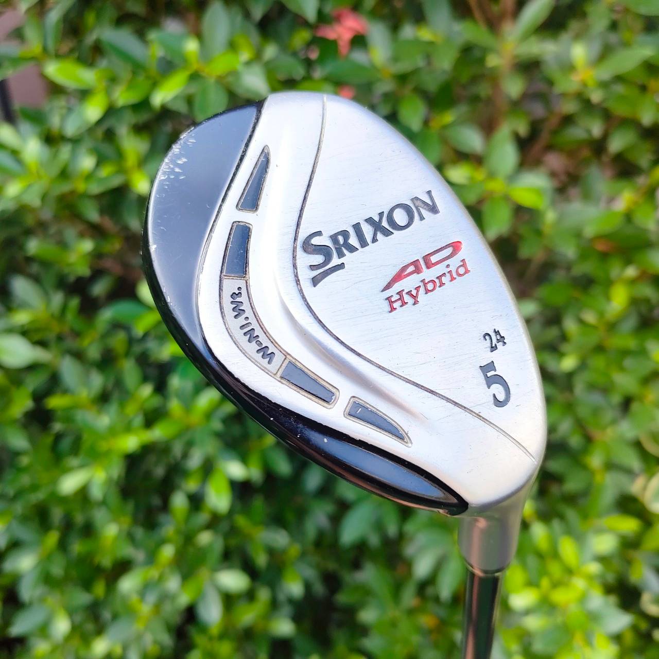 HYBRID 5 SRIXON AD ก้าน SV-3000 FLEX R องศา 24 MADE IN JAPAN ตีง่ายแม่นธง ใช้แทนเหล็กยาวได้เลยครับ