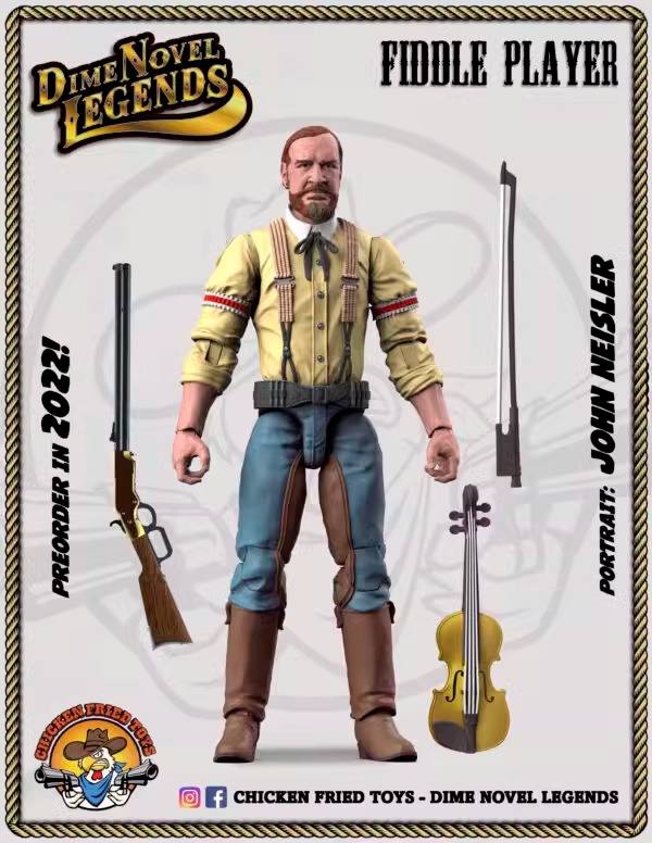 [สั่งจอง]Chicken Fried Toys : Dime Novel Legends 1/18