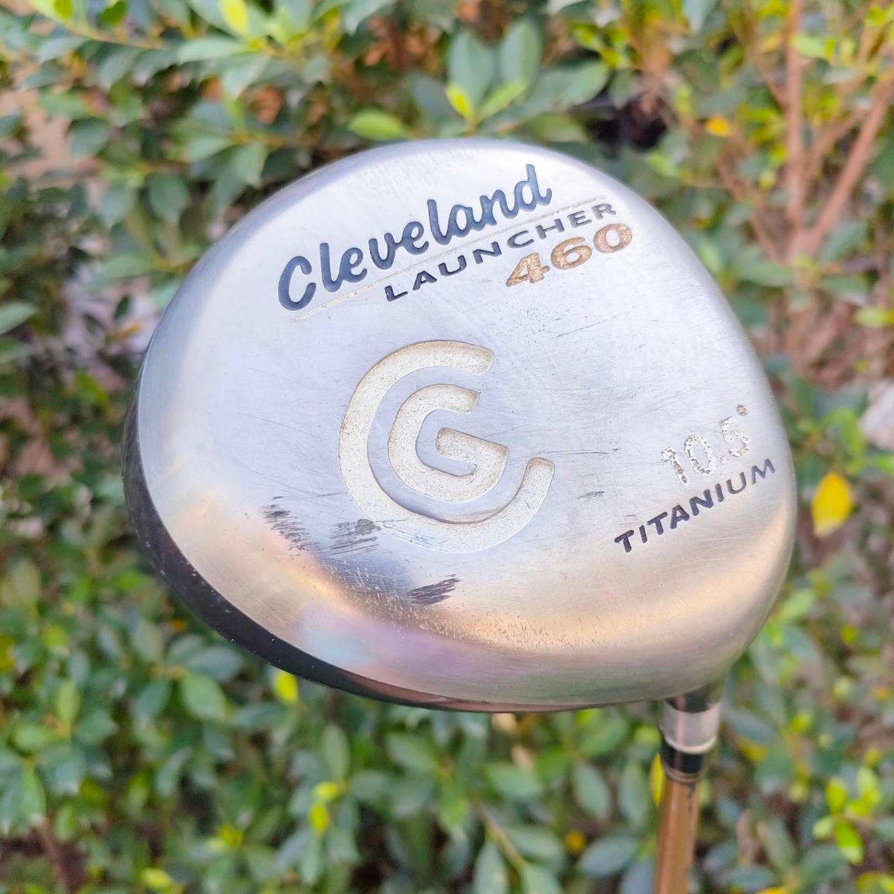 DRIVER CLEVELAND LAUNCHER TITANIUM องศา 10.5 ก้าน CLEVELAND LAUNCER GOLD FLEX R ก้านทอง หัวใหญ่ 460 CC ตีง่าย ไกล