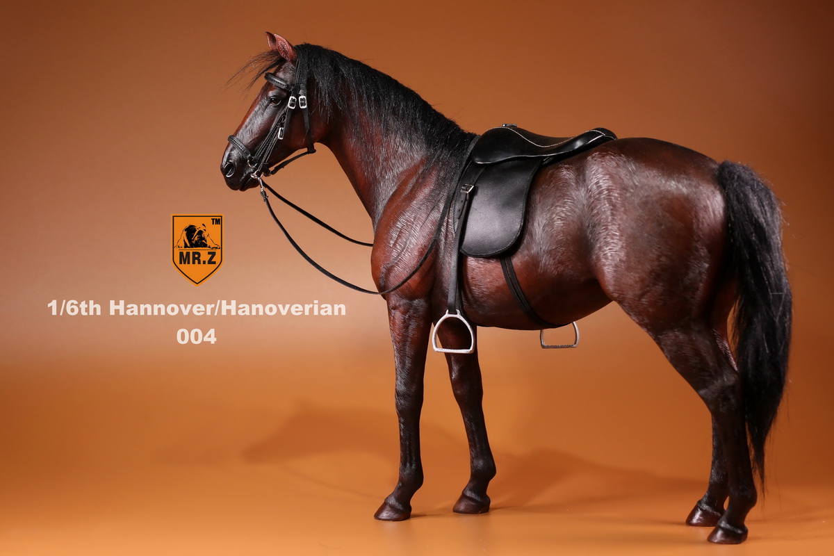 [สินค้าพรีออเดอร์] ม้าศึก Mr.Z 001~005 1/6 Germany Hanoverian Animal Hannover Horse Model 12" Figure