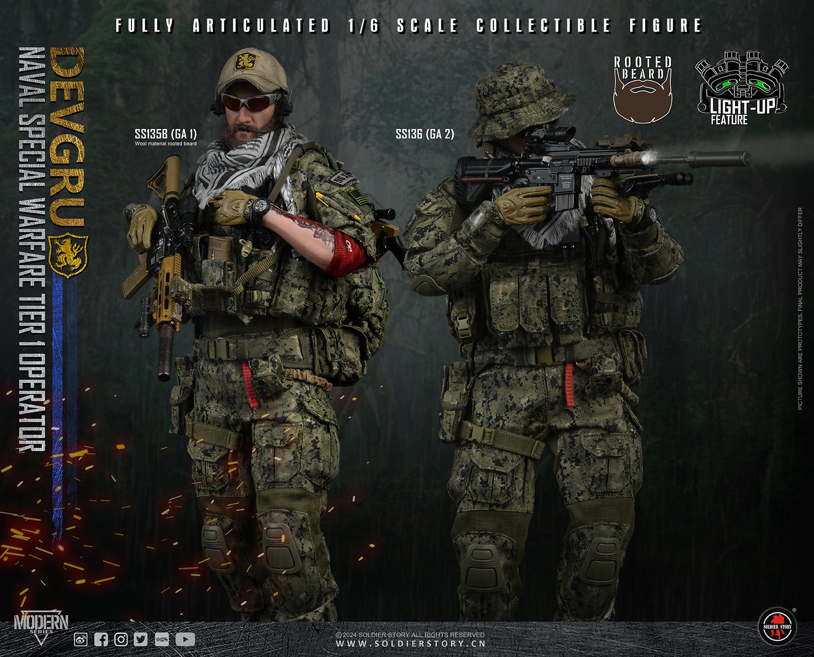 [สั่งจอง]SOLDIER STORY 1/6 : Naval Special Warfare Tier 1