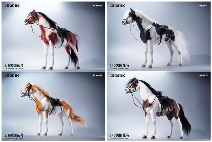[สั่งจอง]JXK JXK094 1/6 : American Paint Horse