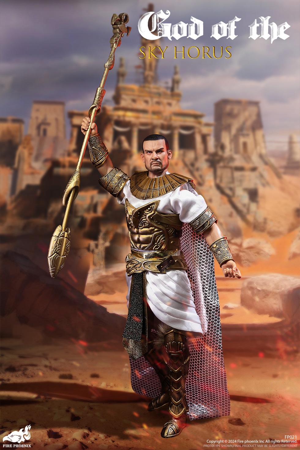 [สั่งจอง] FIRE PHOENIX 1/6 FP021 : DIECAST ALLOY - Pharaoh's Guardian God - HORUS
