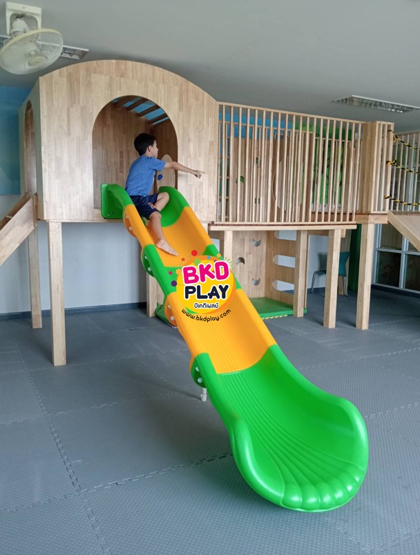 อะไหล่รางสไลเดอร์ รางเดี่ยว ยาว 170-360 ซม.รางกระดานลื่นตั้งกับโครงสูง 60-150 ซม. อะไหล่กระดานลื่นพลาสติก พร้อมส่ง อะไหล่สนามเด็กเล่น