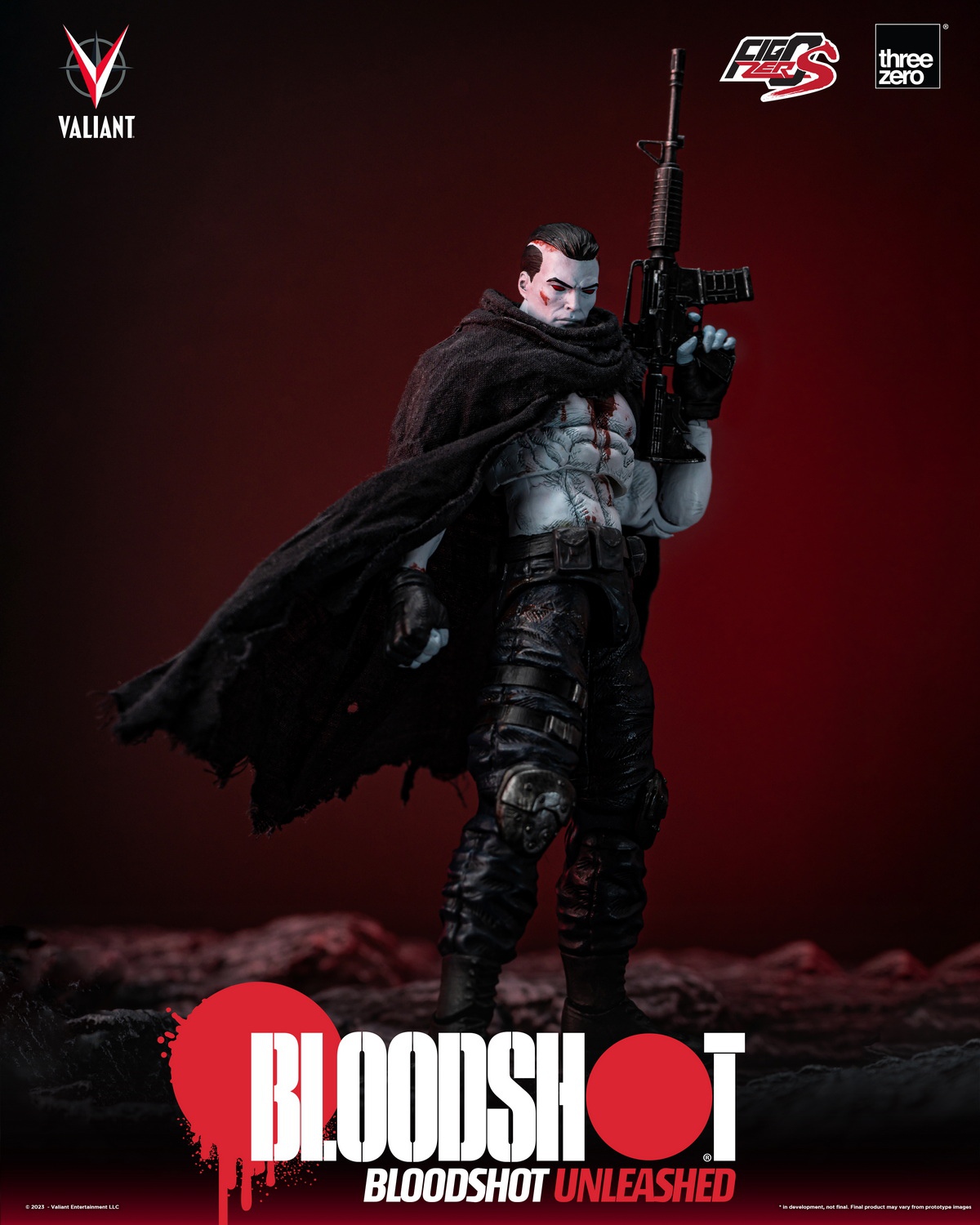 [สั่งจอง] THREEZERO 3Z04220W0 1/12 : FigZero S - VALIANT Bloodshot Unleashed