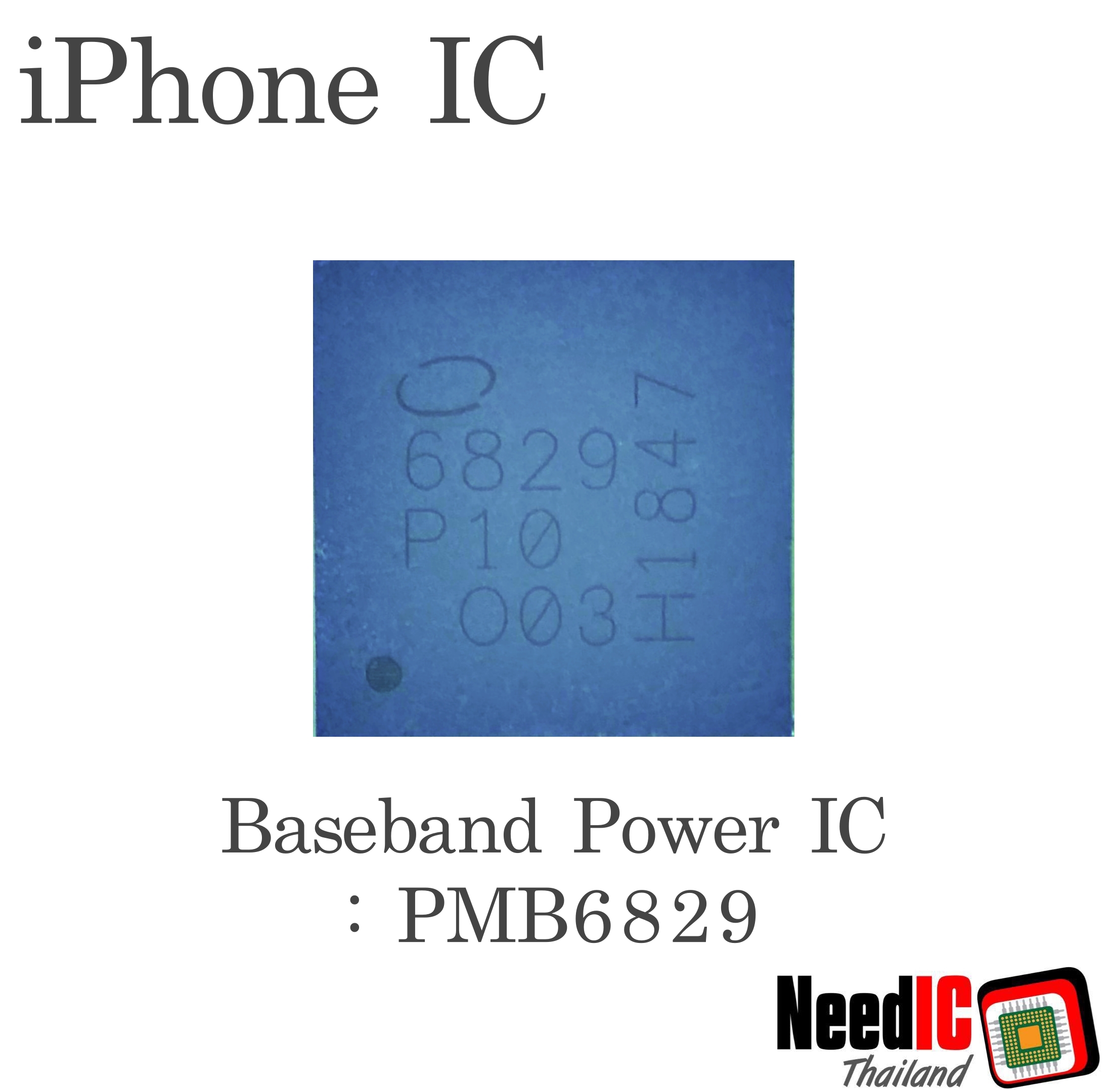 Baseband Power IC : PMB6829 สำหรับ iPhone Xs/iPhone Xr/iPhone Xs Max