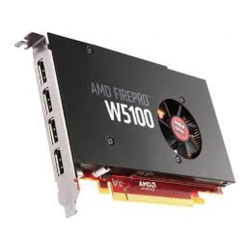 AMD FirePro W5100 4GB GDDR5 Professional Graphic Video Card Workstation 4xMiniDP
