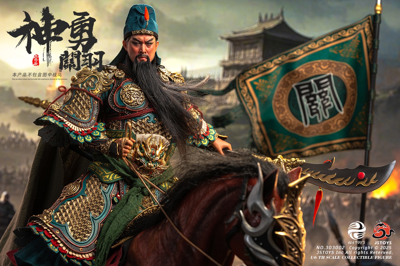 [พร้อมส่ง]303TOYS x JSTOYS 1/6 : Three Kingdoms Mighty Guan Yu Yun Chang - NO.303002 : Exclusive edition