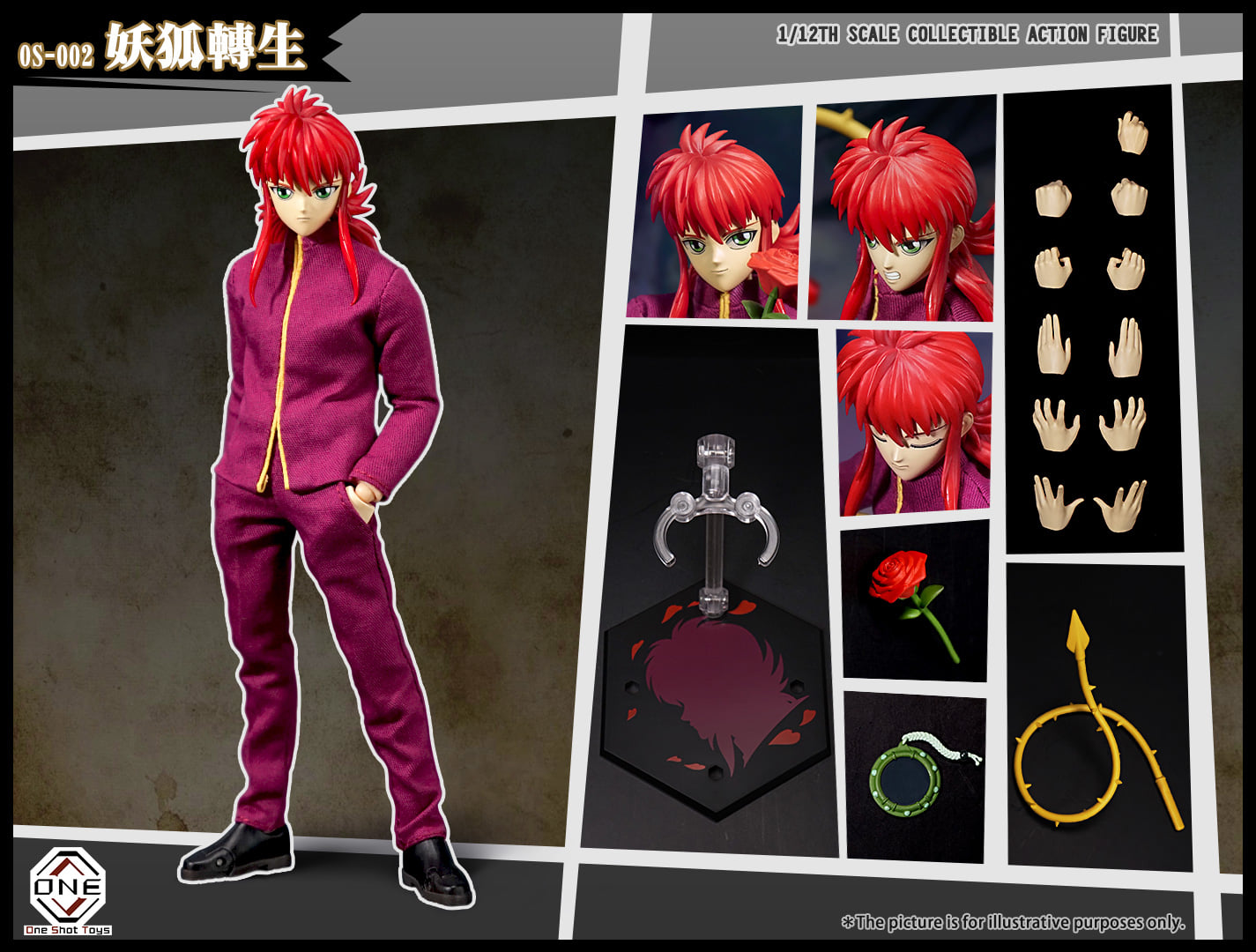 [พร้อมส่ง] One Shot Toys 1/12 : Spirit Fox - Youko Kurama