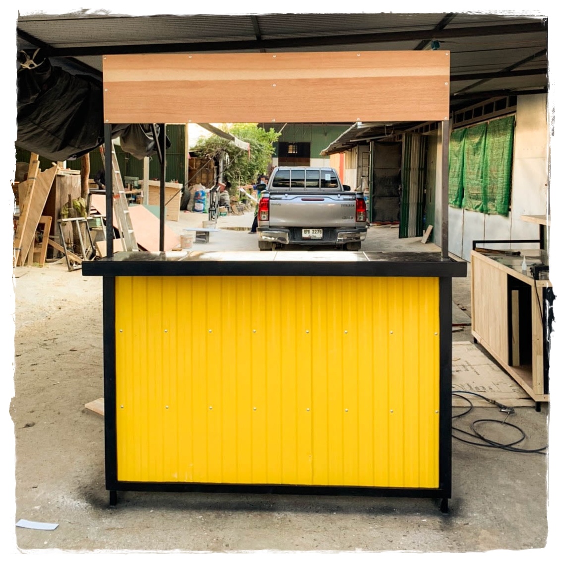 🌷Counter-Bar โครงเหล็ก-เมทัลชีท TOPกระเบื้อง หรือ TOPอื่นๆ ที่ลูกค้าต้อองการ