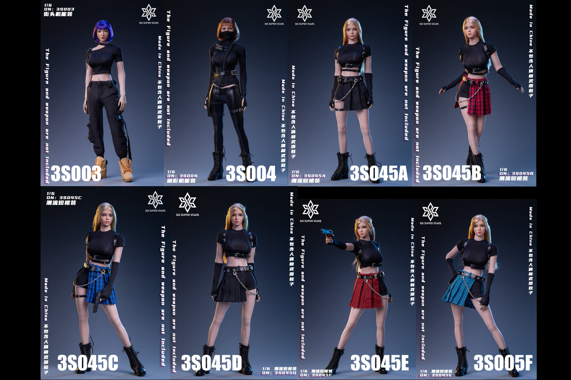 [สั่งจอง]3STOYS 1/6 : Custom Outfit