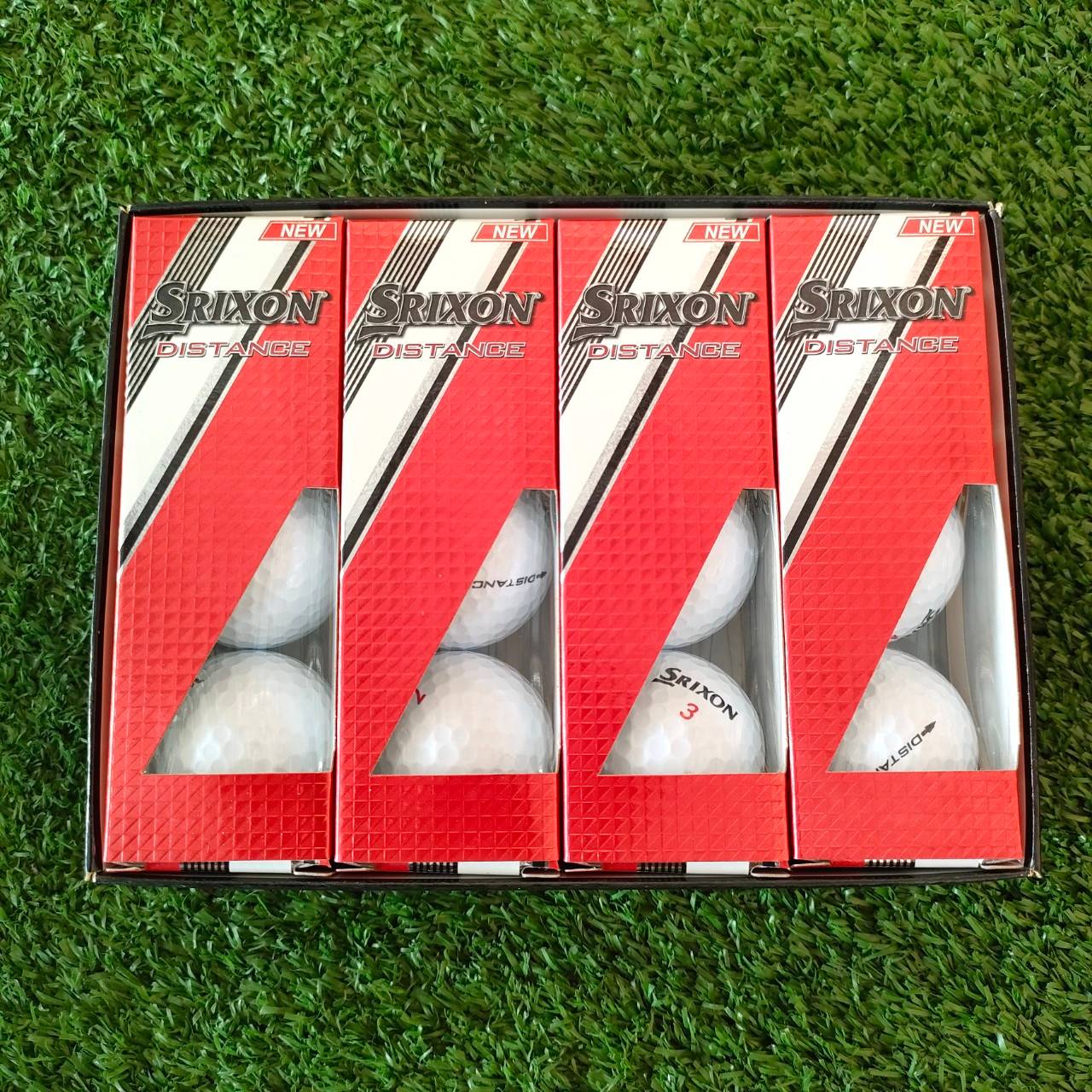 ***ราคาต่อโหล*** ลูกกอล์ฟ SRIXON DISTANCE ของใหม่!!! ลูกกอล์ฟตีไกล พรีเมี่ยมญี่ปุ่นแท้ๆ มือหนึ่ง ของแท้ BY NakaraLuxurious