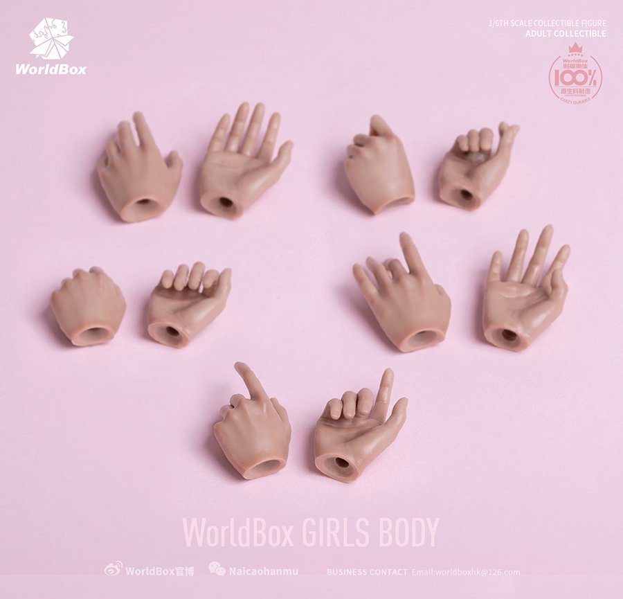 [สั่งจอง] Worldbox 1/6 : Girl Body