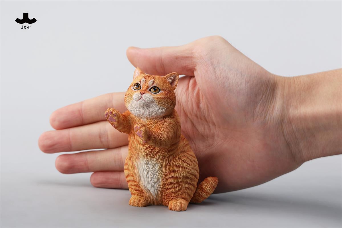 [สั่งจอง] JXK : String-Playing Cat Figurine
