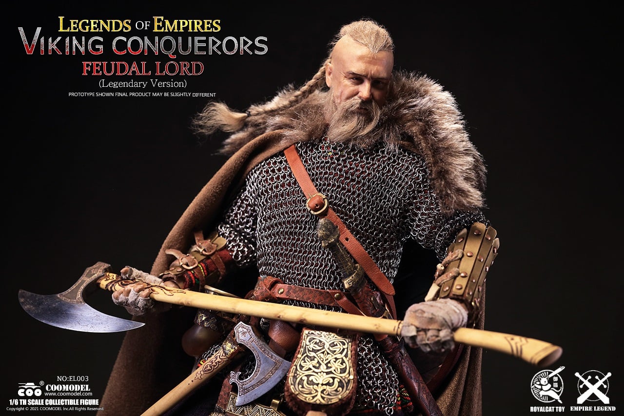[สั่งจอง]COOMODEL 1/6 : LEGNGDS OF EMPIRES - VIKING CONQUERORS