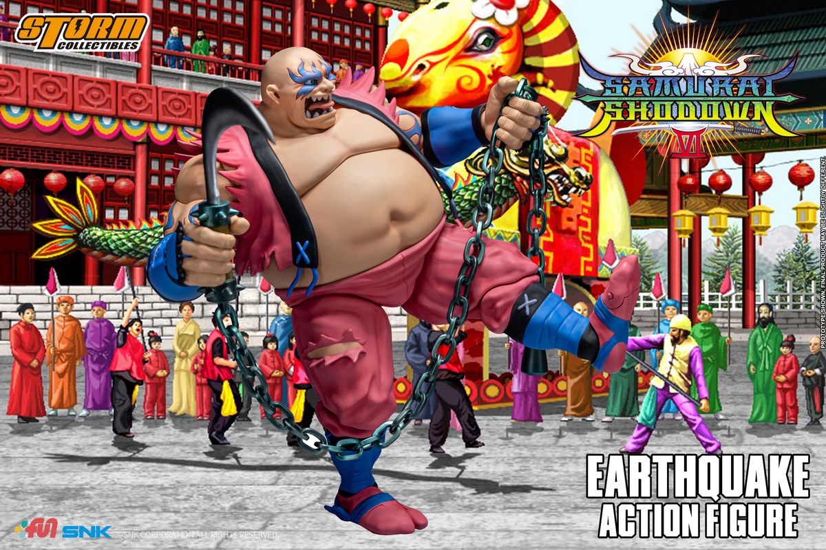 [สั่งจอง]Storm Toys SNSS05 1/12 : Samurai Shodown VI EARTHQUAKE