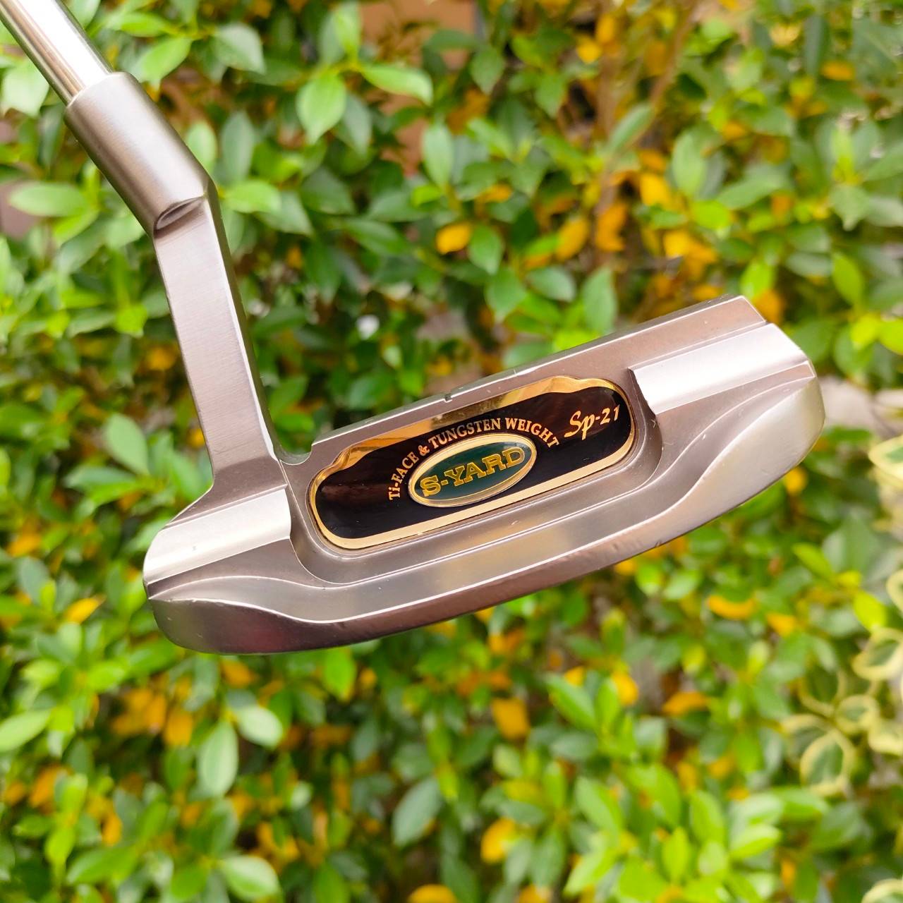 PUTTER S-YARD SP-21 ความยาว 34 นิ้ว สุดยอดพัตต์เดอร์พรีเมี่ยม ของประเทศญี่ปุ่น หน้า MILLED และยังถ่วงทังเสตนอีกสองข้าง พัตต์เกาะไลน์ เล็งง่ายมากๆ