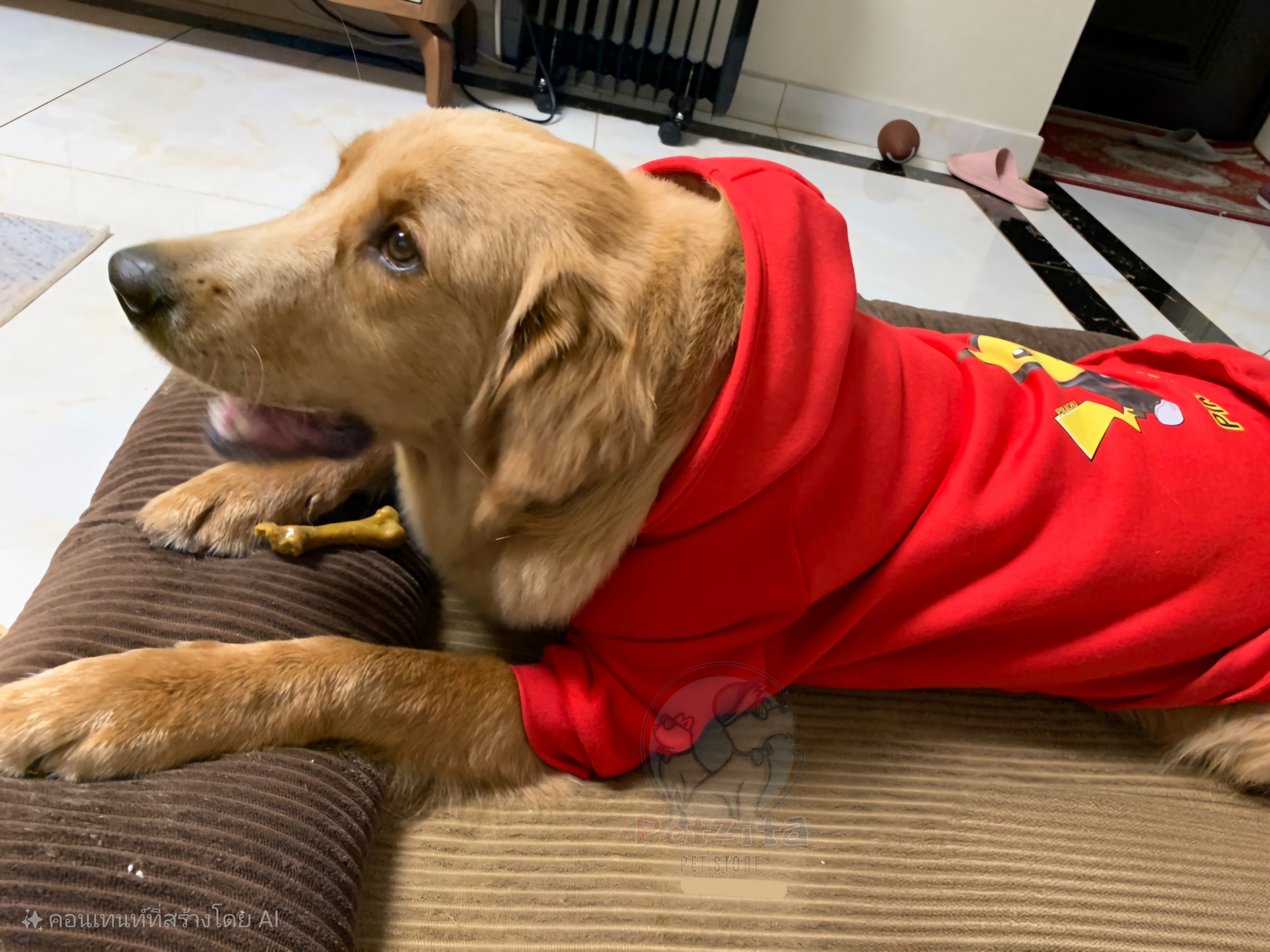 🇹🇭พร้อมส่ง🇹🇭 🐶🐕BIGSIZE เสื้อฮู้ดดี้ ลายการ์ตูน น่ารัก สำหรับ สุนัขพันธุ์กลาง ถึง หมาใหญ่