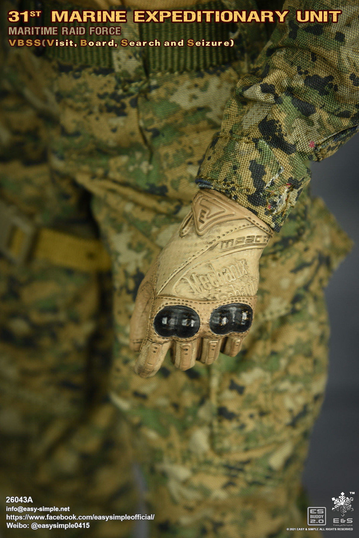 [สั่งจอง] Easy&Simple 26043A 1/6 : 31st MEU MRF VBSS