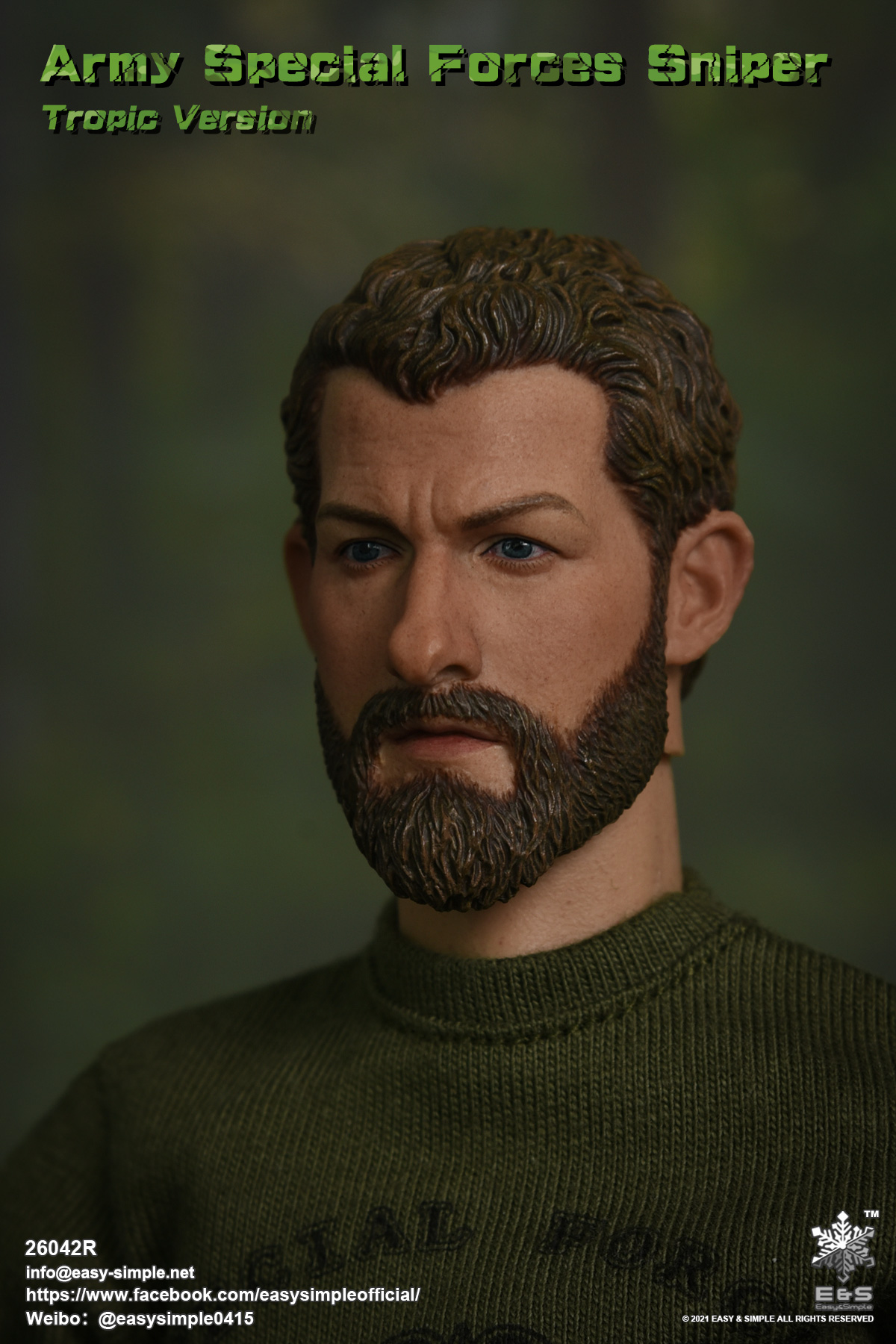 [สั่งจอง] Easy&Simple 26042R 1/6 : Army Special Forces Sniper Tropic Version
