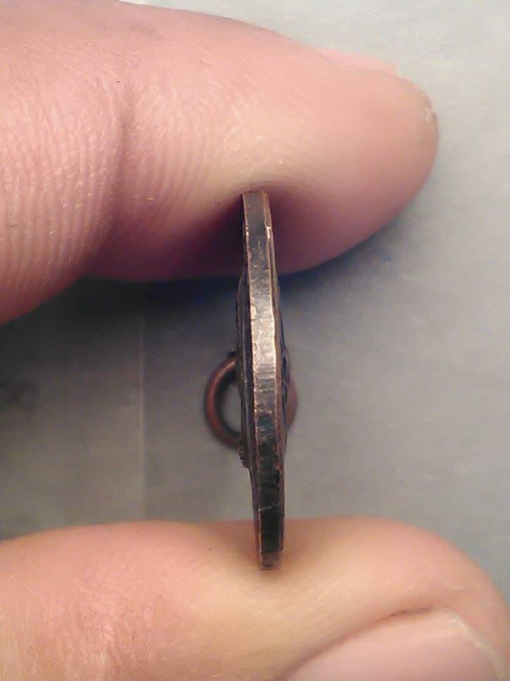 พระ อโนมคุณมุนี (กิ้ม) หลัง พระพุทธรูป ยายม่วง ปี 33 200/-