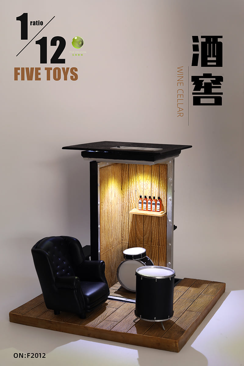 [สั่งจอง]FIVETOYS F2012 1/12 : The wine cellar