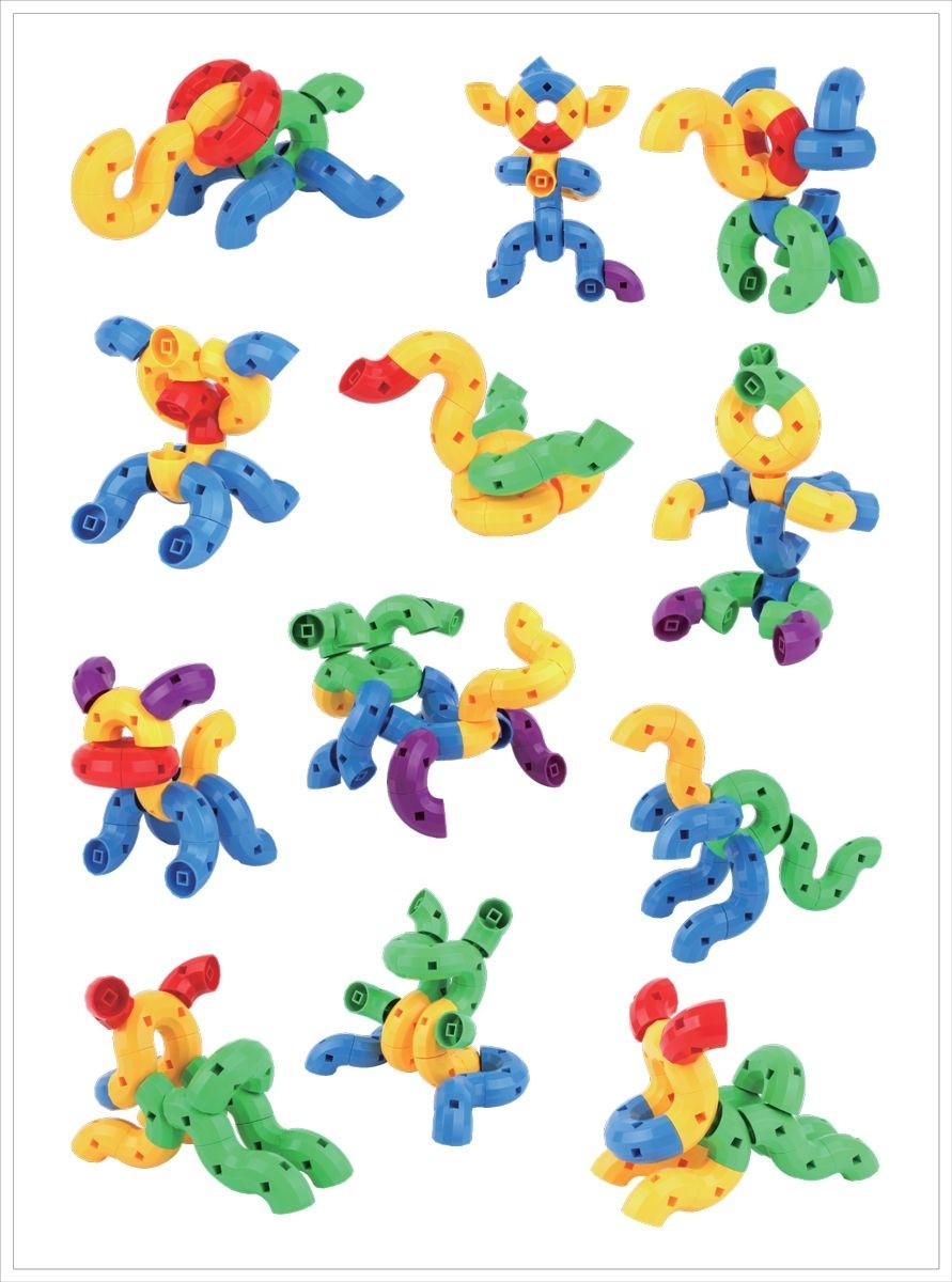 โค้งงอต่อเพลิน 80 ชิ้น ตัวต่อโค้ง ,ตัวต่อ , ส่งเสริมการเรียนรู้ ,ของเล่นเสริมพัฒนาการ,ของเล่น , สื่อการสอน ,เสริมจินตนาการ