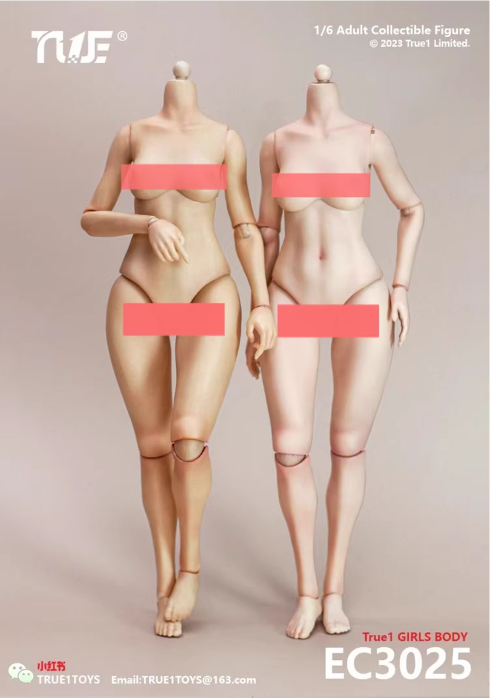 [สั่งจอง] True1Toys 1/6 : Peaches Buttocks Version of the Movable Female Body