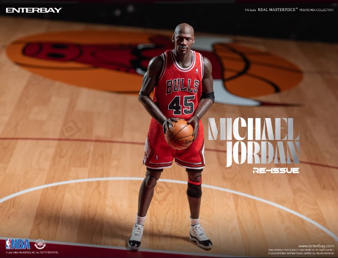 [สั่งจอง]ENTERBAY EB 1/6 RM-1053 : REAL MASTERPIECE NBA COLLECTION: MICHAEL JORDAN I’M BACK #45 RE-ISSUE LIMITED EDITION