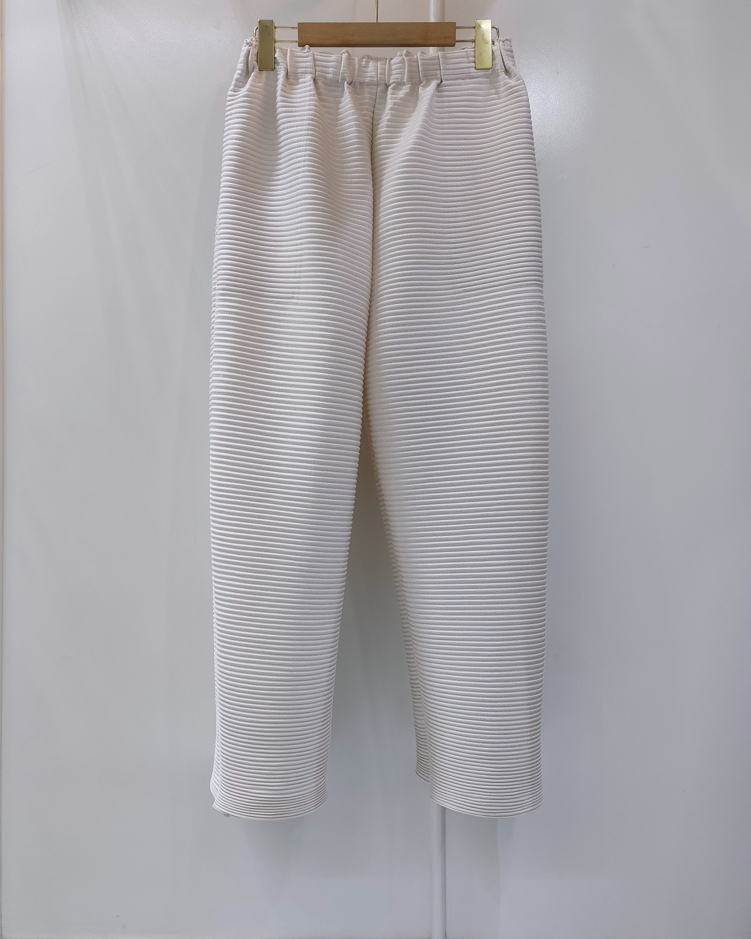 ยาว 36.5 นิ้ว 2MUAY รุ่น GA67815 กางเกงพลีทคุณภาพ STRAIGHT LEG PLEATED PANTS 8 สี FREE SIZE
