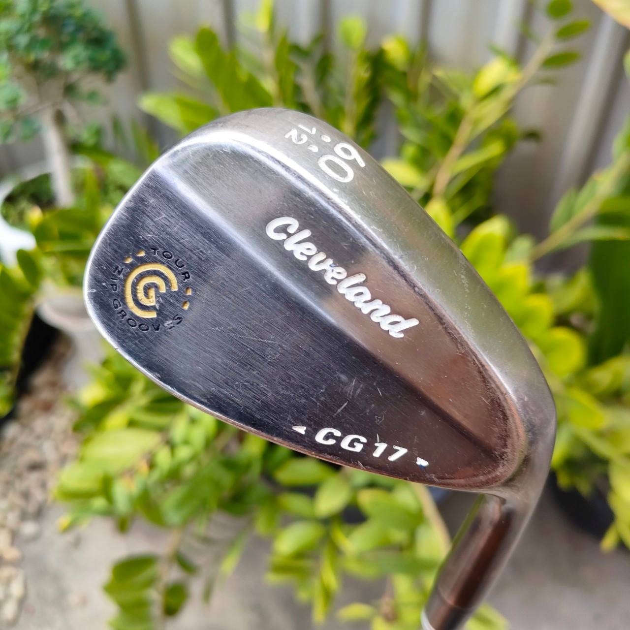 WEDGE CLEVELAND CG17 องศา 60 BOUNCE 12 ก้าน DYNAMIC GOLD FLEX WEDGE ZIP GROOVE ร่องสี่เหลี่ยม เหมือน ซิป หน้าใบเลเซอร์ MILLED ให้สปินได้ดีมาก ไม้กอล์ฟพรีเมี่ยมมือสอง ของแท้ By NakaraLuxurious
