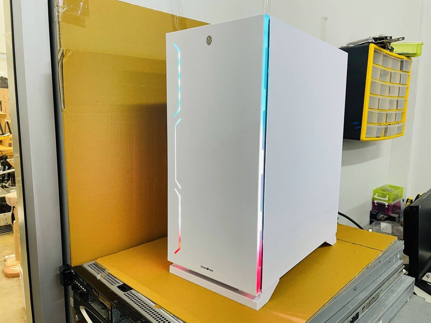 PC ประกอบ ATX Case Tsunami Hunter Eagle H8 การ์ดจอ GTX1050Ti 4GB