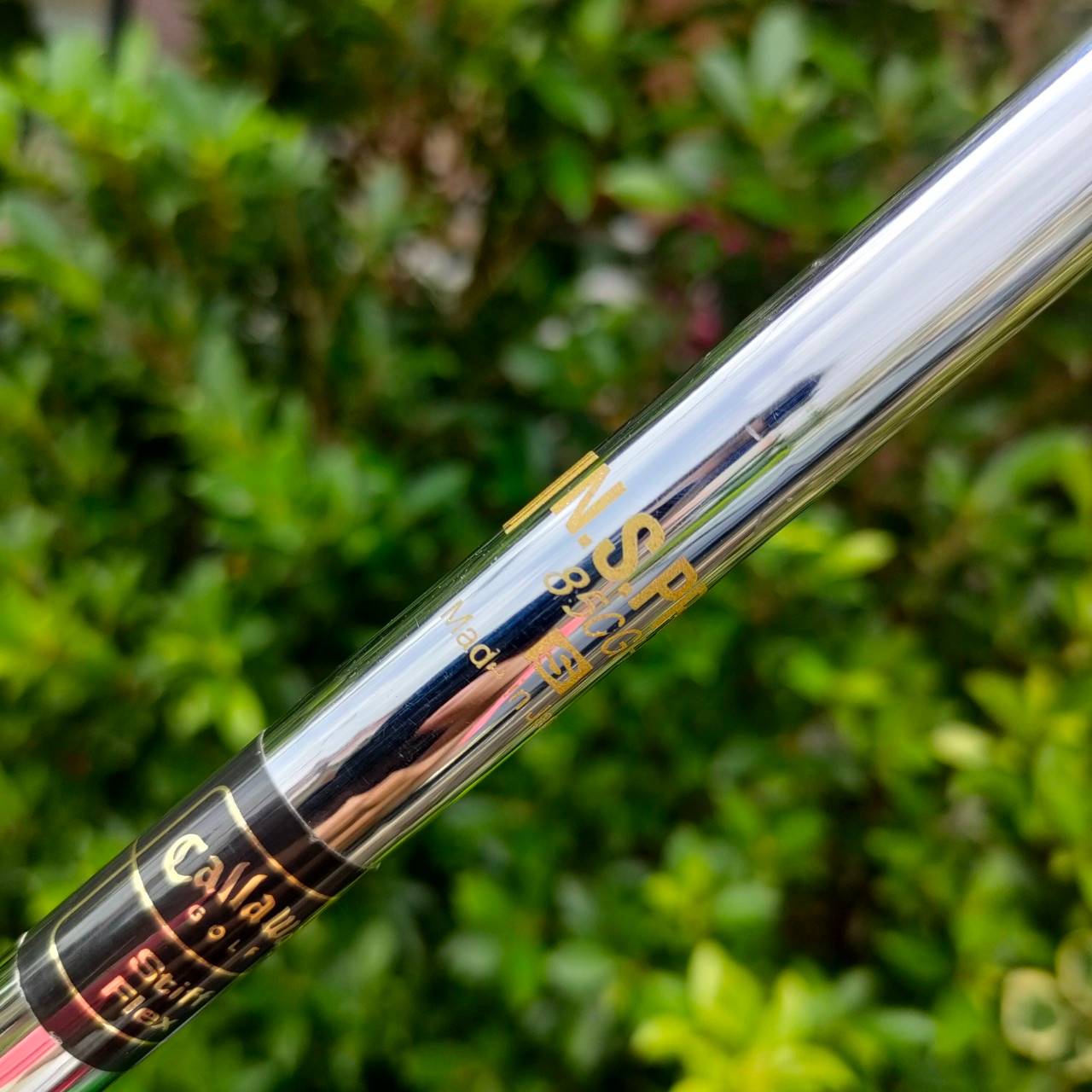 เหล็ก4 CALLAWAY GREAT BIG BERTHA ก้าน N.S.PRO 85CGH FLEX S หัวใหญ่ตีง่ายมากๆ ก้านเหล็กพรีเมี่ยม เบาเพียงแค่ 85 กรัม คุณภาพดีมากๆครับ