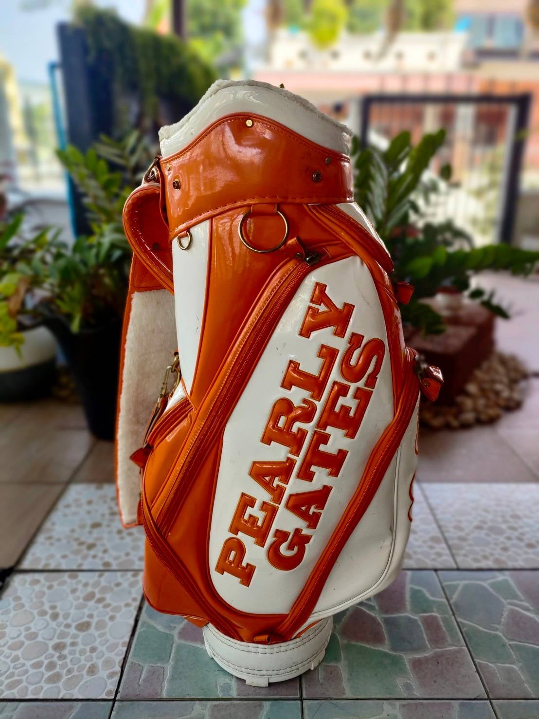 ถุงกอล์ฟ PEARLY GATES 89 เท่ห์มาก ภายในบุขนมิ๊ง กันรอย ขนาด 9 นิ้ว