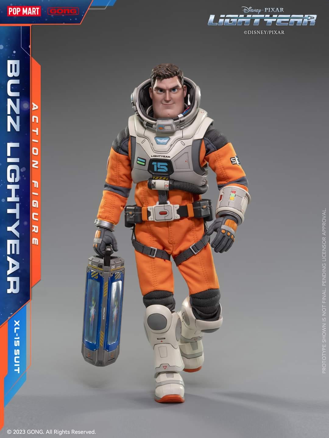 [สั่งจอง]POP MART Gong Studio : Buzz Lightyear XL-15 Suit version (22.5 Cm)