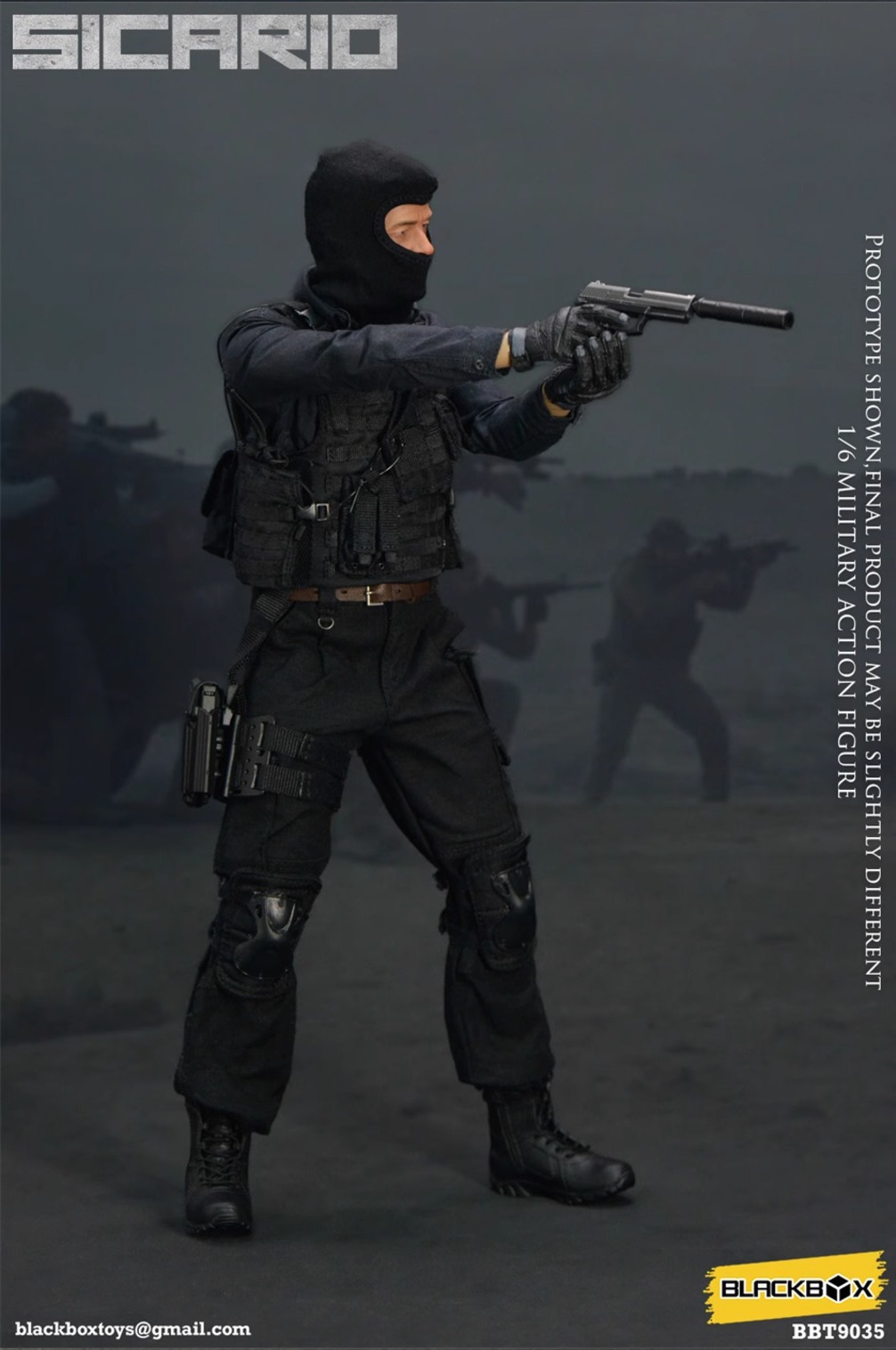 สั่งจอง] BLACKBOXTOYS BBT9035 1/6 : Sicario - Toxtoysshop