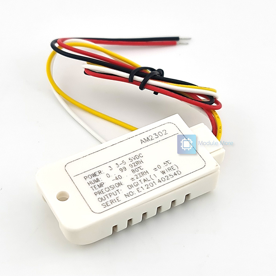 DHT22 / AM2302B เซนเซอร์วัดอุณหภูมิ และความชื้น พร้อมเคส อย่างดี (AAM2302B)