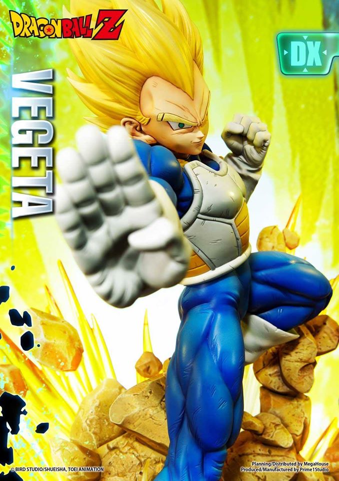 [สั่งจอง]Prime 1 Studio MPMDBZ-02DX 1/4 Dragon Ball Z : Super Saiyan Vegeta - DX Bonus Version
