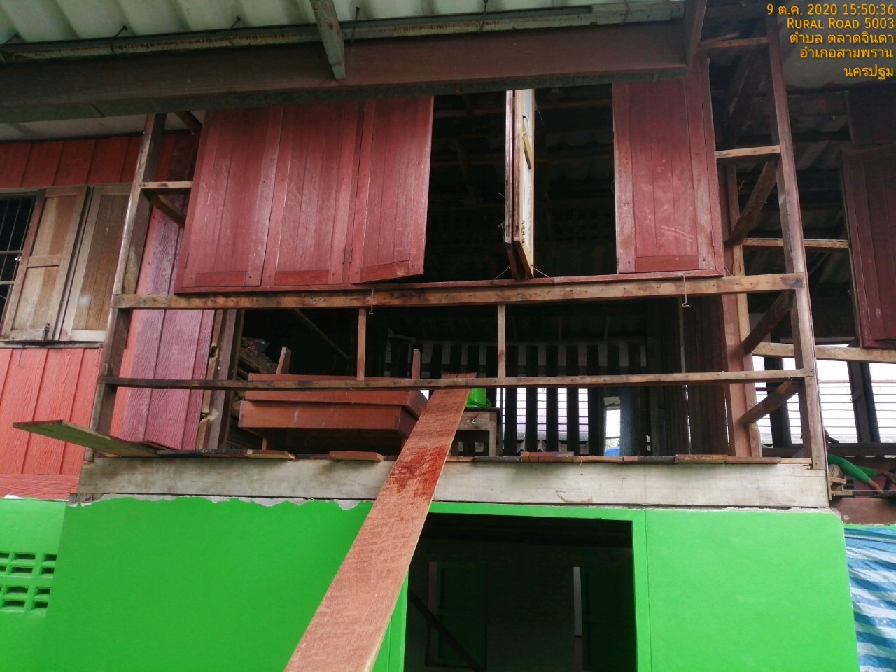 ปรับปรุงบ้านพักครูโรงเรียนปรีดาราม (สามพราน)