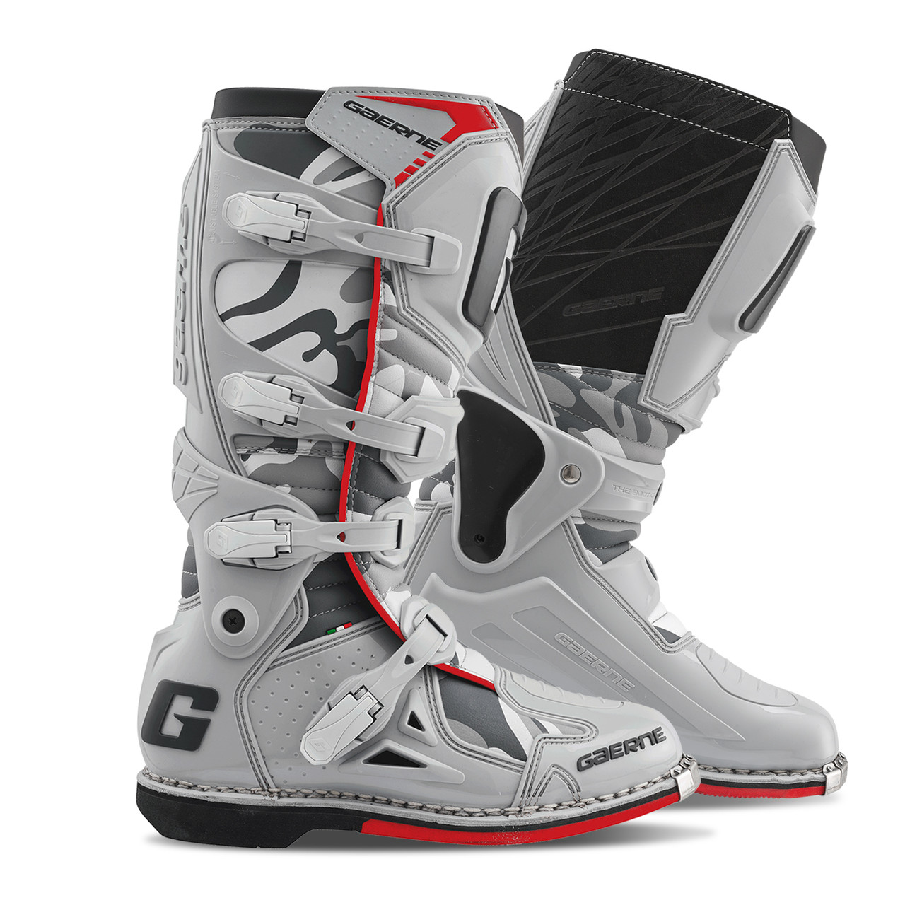 รองเท้า Gaerne MX Boots Fastback Endurance - Snow Camo