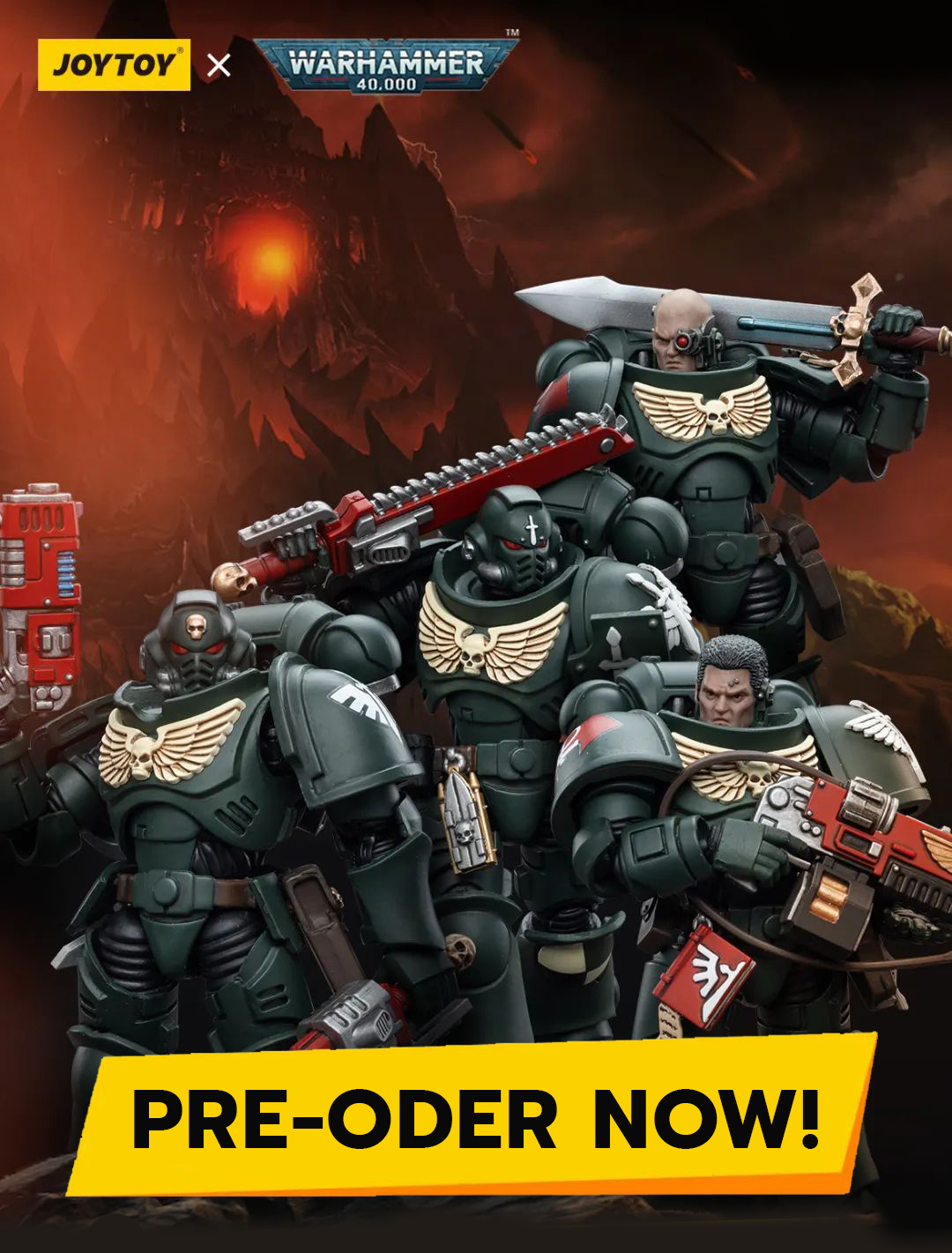 [สั่งจอง] JOYTOY 1/18 : Dark Angels Intercessors