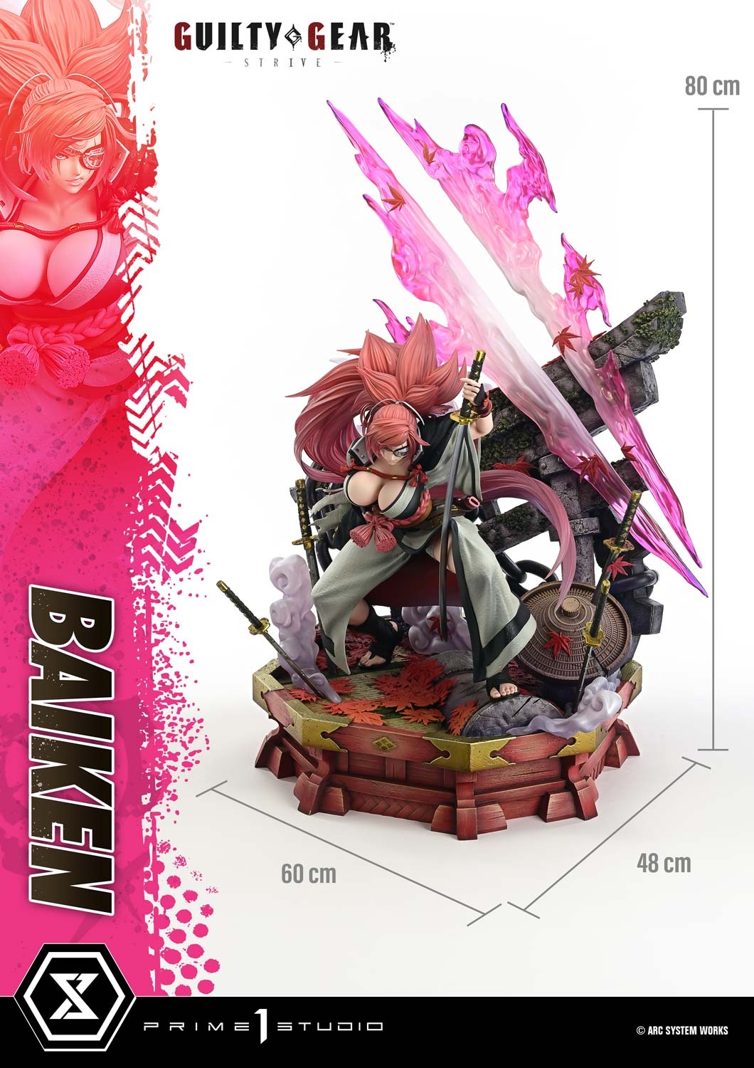 [สั่งจอง]Prime 1 Studio UPMGG-04 : Baiken (GUILTY GEAR -STRIVE-)