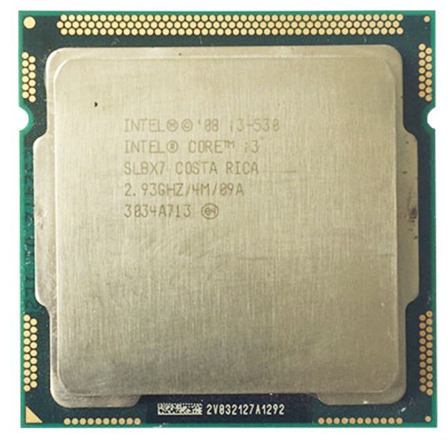 ซีพียูมือสอง สภาพดี ประกันร้าน 1 เดือน Intel Core i3-530 @ 2.93GHz Socket: LGA1156 2Cores 4Threads