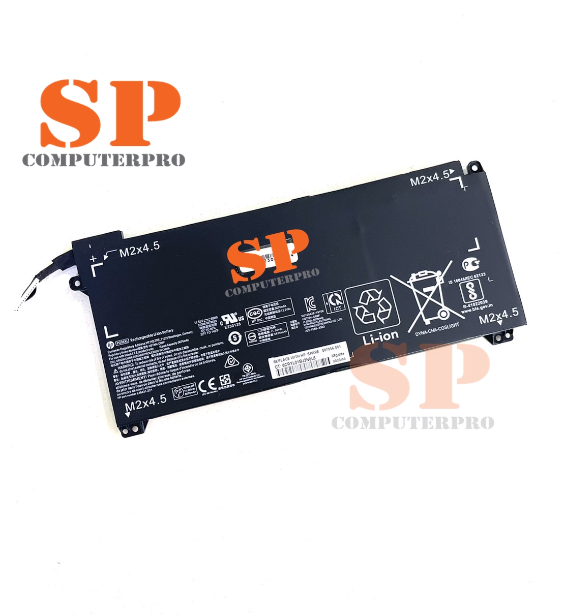 BATTERY HP แบตเตอรี่ของแท้ HP OMEN 15-DH ทุกโมเดลใส่ได้ Model:PG06XL