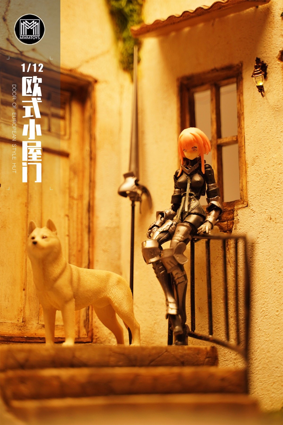 [สั่งจอง]mmmtoys M2212 1/12 : European style cabin door