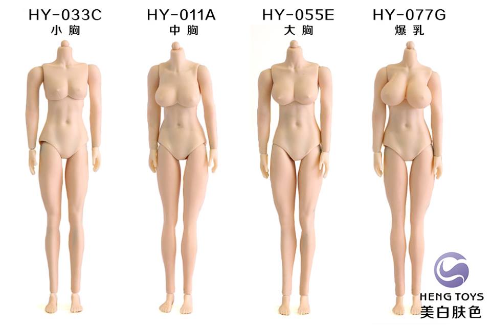 [สั่งจอง]HENG TOYS Seamless Steel Skeleton Joint 1/12 Body total 8 kinds