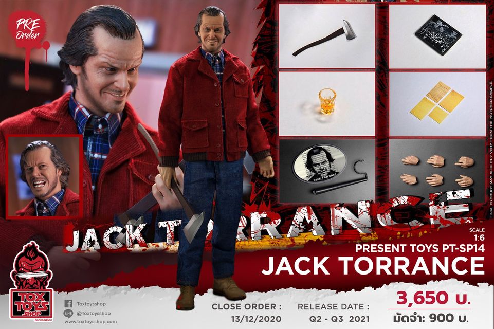 [สั่งจอง]PRESENT TOYS PT-SP14 1/6 : JACK TORRANCE