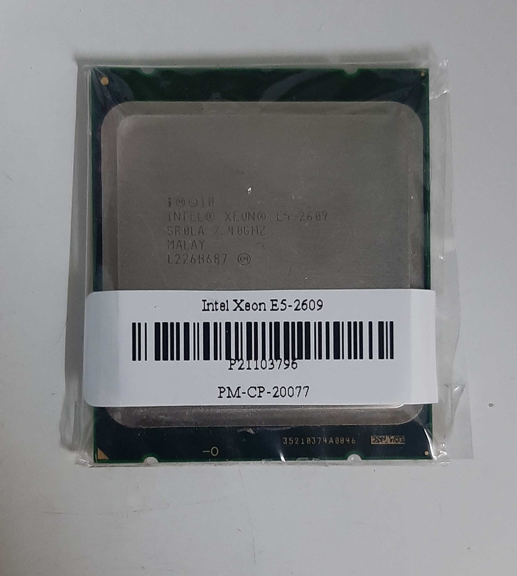 Intel Xeon E5-2609 @ 2.40GHz cpu LGA2011 4Cores 4Threads มือสองสภาพดี