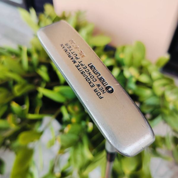 PUTTER MARUMAN ML-6730 หน้าพัตเตอร์สลัก CONDUCTOR งานละเอียดมาก น้ำหนักดีมาก นิ่งมาก ลดสั่น ความยาว 34 นิ้ว ไม้กอล์ฟพรีเมี่ยมมือสอง ของแท้ By NakaraLuxurious